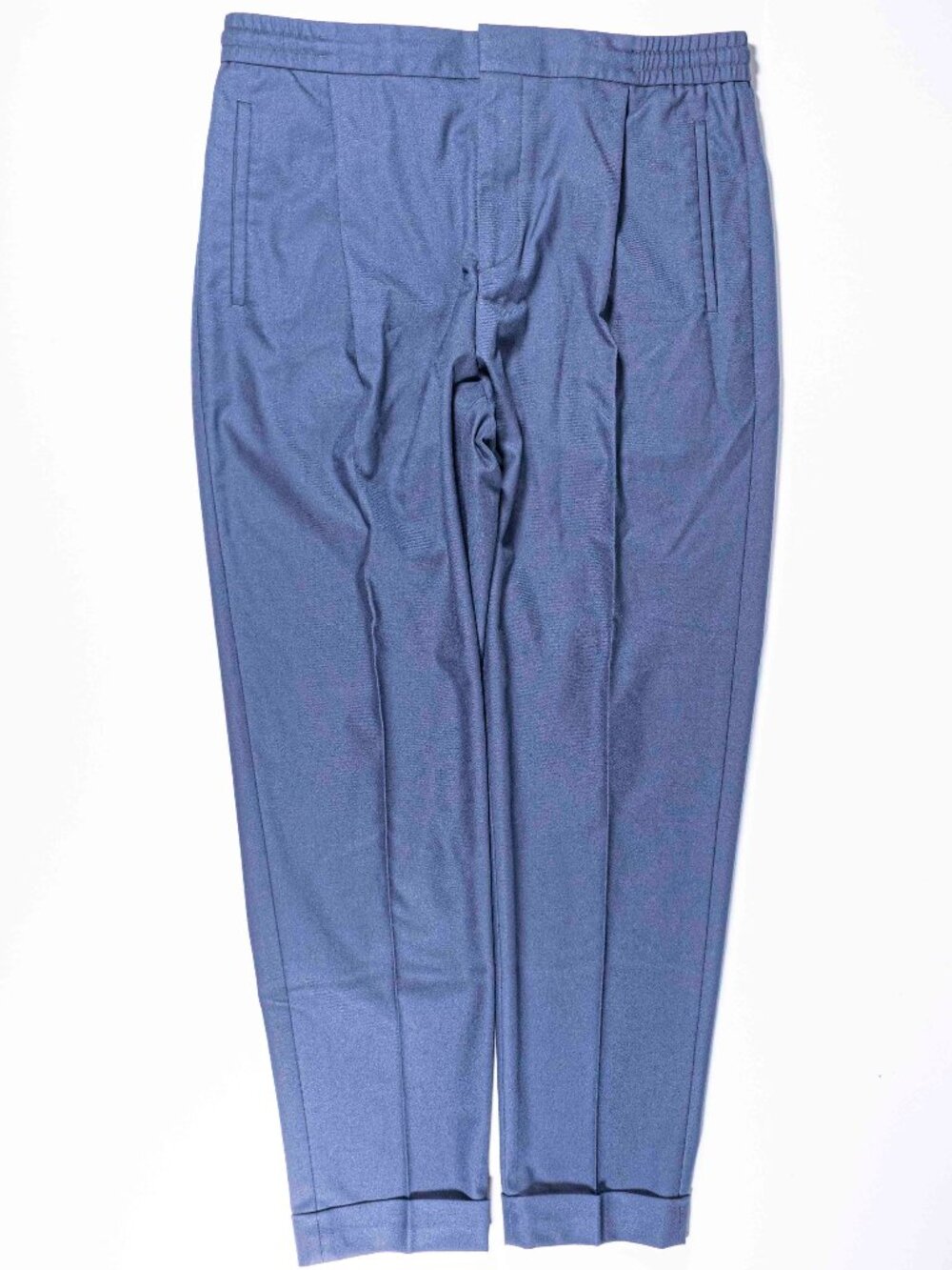 Reiss Brighton Trousers Drawstring Pleated Pants Mens 34 x 28 Cuffed